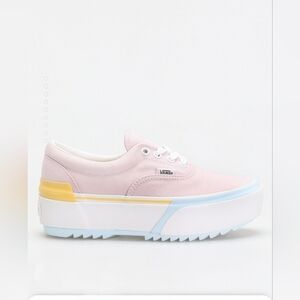 Vans Pastel Stacked Platform Sneakers – Women’s Size 6.5
